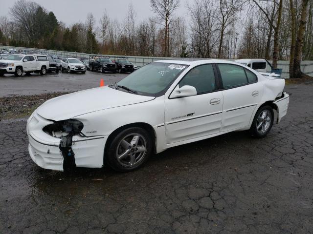 1G2NV52E31C170130 - 2001 PONTIAC GRAND AM GT1 WHITE photo 1