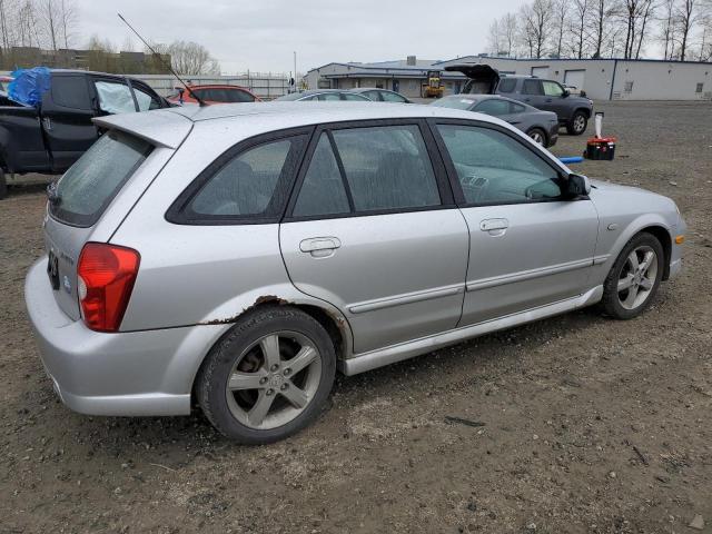 JM1BJ246031203839 - 2003 MAZDA PROTEGE PR5 SILVER photo 3