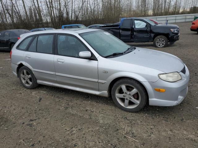 JM1BJ246031203839 - 2003 MAZDA PROTEGE PR5 SILVER photo 4