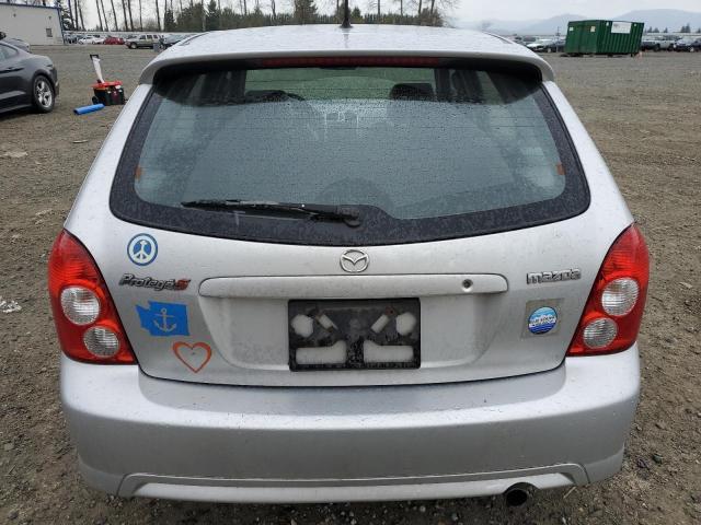 JM1BJ246031203839 - 2003 MAZDA PROTEGE PR5 银色 照片 6
