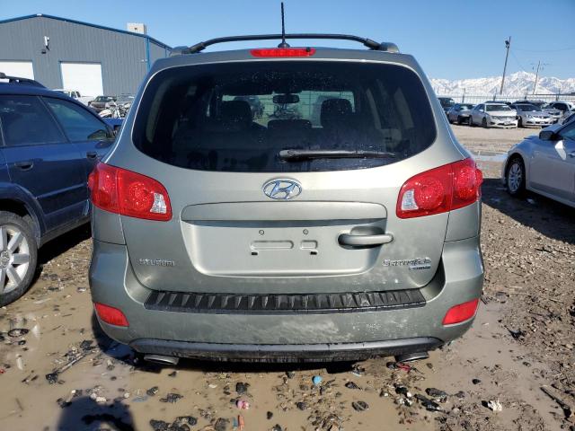 5NMSH73E39H237158 - 2009 HYUNDAI SANTA FE SE GREEN photo 6