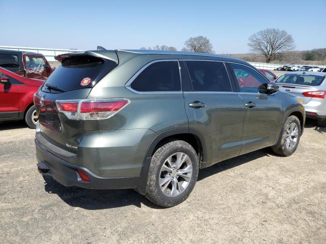 5TDJKRFH6FS123145 - 2015 TOYOTA HIGHLANDER XLE 灰色 照片 3