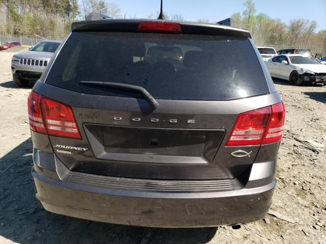 3C4PDCAB5GT222762 - 2016 DODGE JOURNEY SE GRAY photo 6