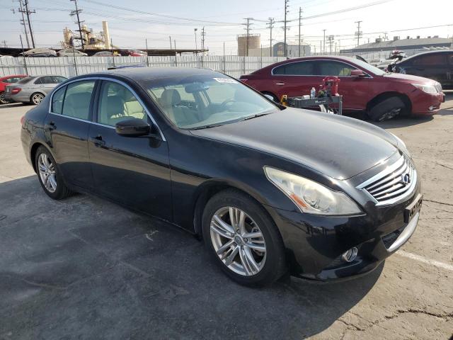 JN1CV6AP7DM725769 - 2013 INFINITI G37 BASE BLACK photo 4
