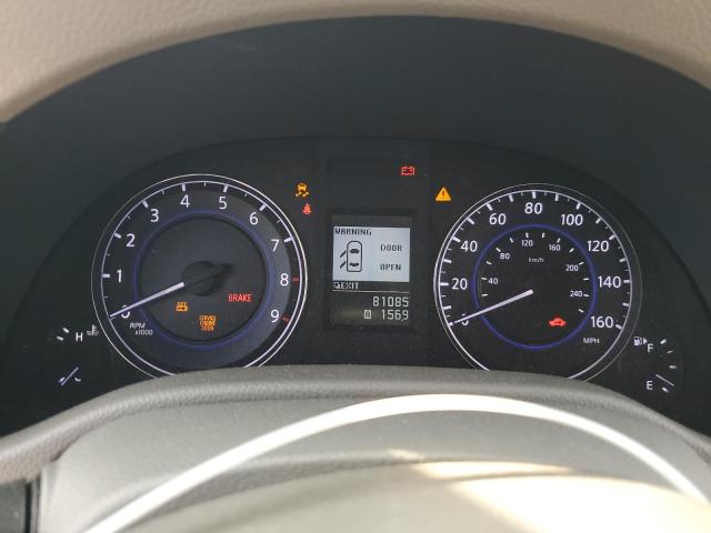 JN1CV6AP7DM725769 - 2013 INFINITI G37 BASE BLACK photo 9