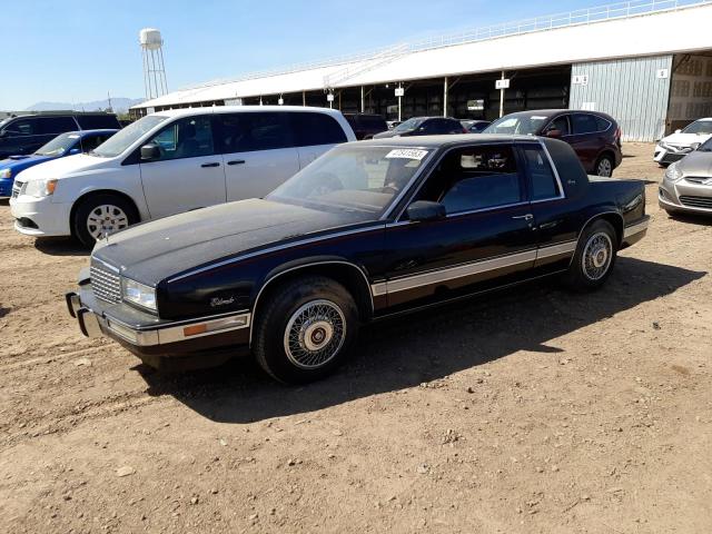 1G6EL1154KU613931 - 1989 CADILLAC ELDORADO BLACK photo 1