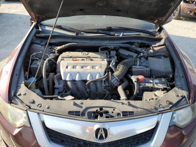 JH4CU2F64AC037012 - 2010 ACURA 1.6 EL BURGUNDY photo 11