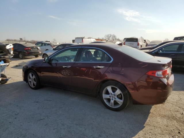 JH4CU2F64AC037012 - 2010 ACURA 1.6 EL BURGUNDY photo 2