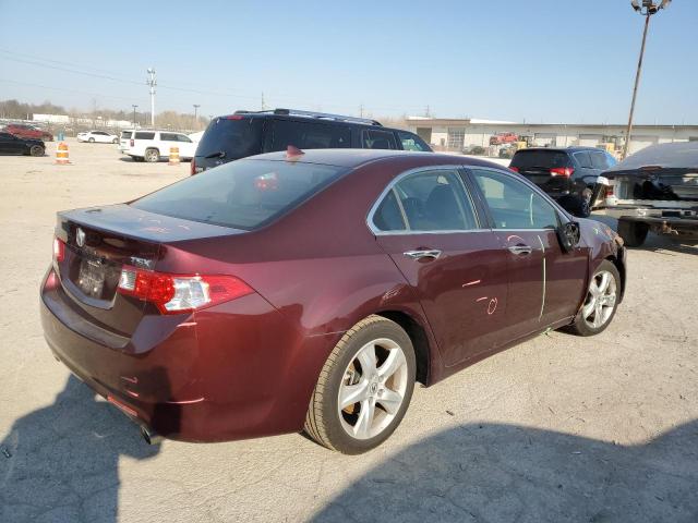 JH4CU2F64AC037012 - 2010 ACURA 1.6 EL BURGUNDY photo 3