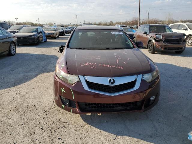 JH4CU2F64AC037012 - 2010 ACURA 1.6 EL BURGUNDY photo 5