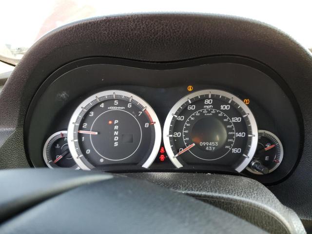 JH4CU2F64AC037012 - 2010 ACURA 1.6 EL BURGUNDY photo 9