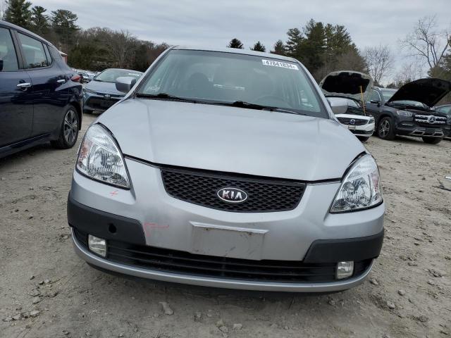 KNADE223896495674 - 2009 KIA RIO BASE SILVER photo 5