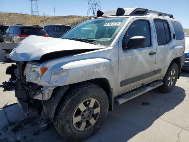 5N1AN0NW3DN820287 - 2013 NISSAN XTERRA X SILVER photo 1