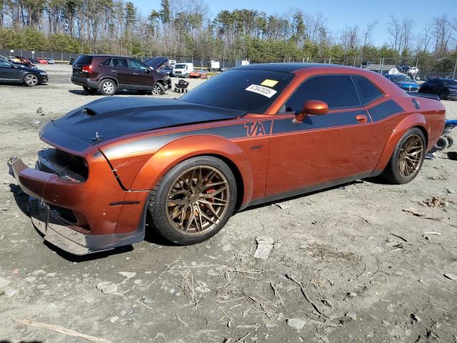 2C3CDZFJ9MH614993 - 2021 DODGE CHALLENGER R/T SCAT PACK ORANGE photo 1
