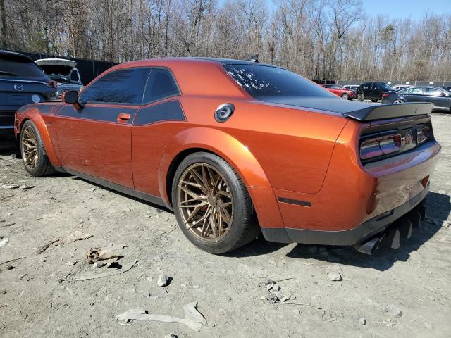 2C3CDZFJ9MH614993 - 2021 DODGE CHALLENGER R/T SCAT PACK ORANGE photo 2