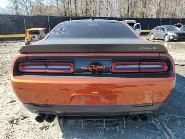 2C3CDZFJ9MH614993 - 2021 DODGE CHALLENGER R/T SCAT PACK ORANGE photo 6
