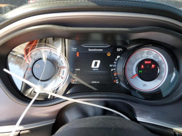 2C3CDZFJ9MH614993 - 2021 DODGE CHALLENGER R/T SCAT PACK ORANGE photo 9