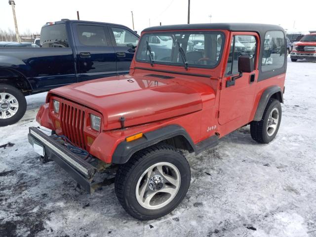 1J4FY29S7RP465392 - 1994 JEEP WRANGLER / SE RED photo 1