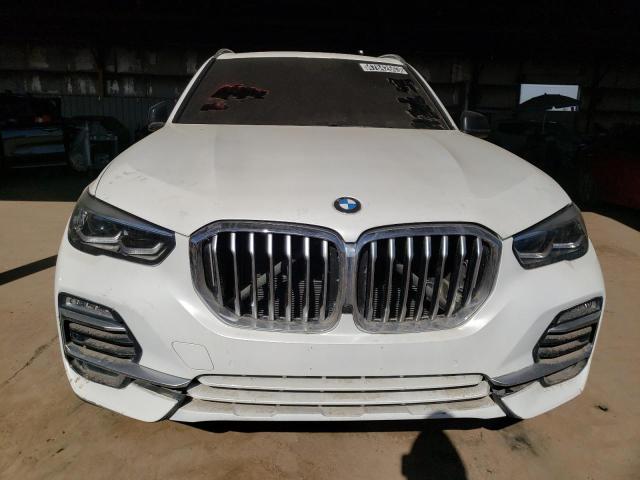 5UXCR6C05L9C33522 - 2020 BMW X5 XDRIVE40I WHITE photo 5