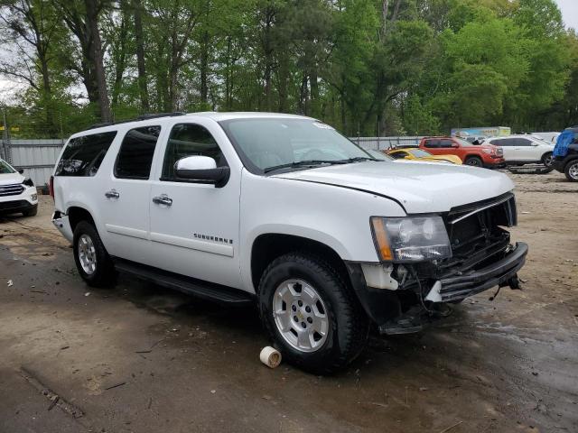 1GNFC16J07J322432 - 2007 CHEVROLET SUBURBAN C1500 WHITE photo 4