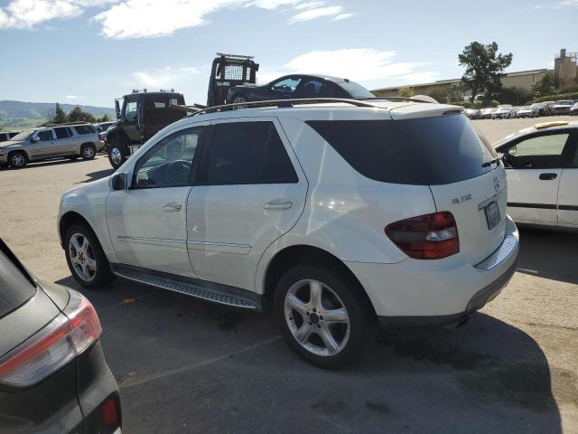 4JGBB86E58A395248 - 2008 MERCEDES-BENZ ML 350 WHITE photo 2