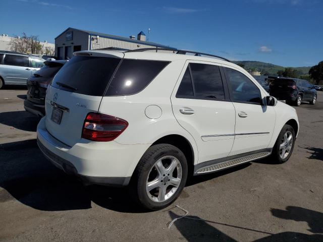 4JGBB86E58A395248 - 2008 MERCEDES-BENZ ML 350 WHITE photo 3