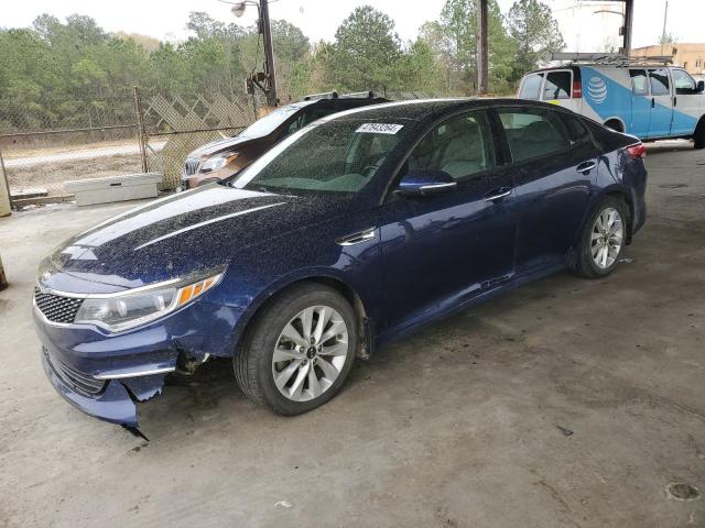 5XXGU4L3XGG094283 - 2016 KIA OPTIMA EX BLUE photo 1