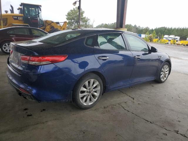 5XXGU4L3XGG094283 - 2016 KIA OPTIMA EX BLUE photo 3