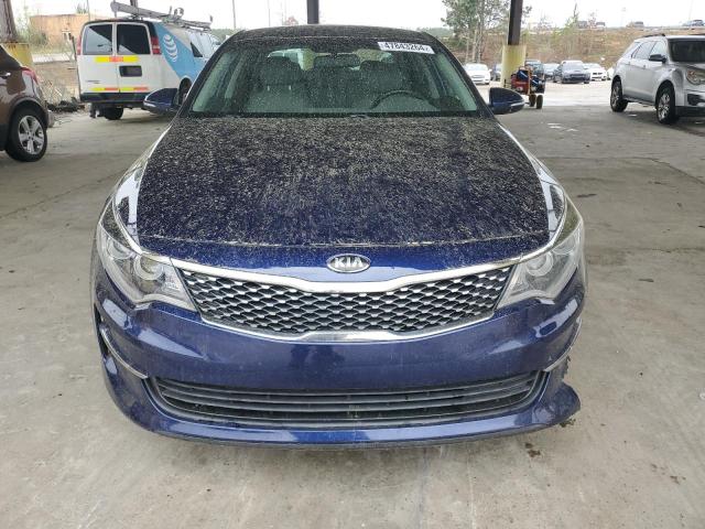 5XXGU4L3XGG094283 - 2016 KIA OPTIMA EX BLUE photo 5