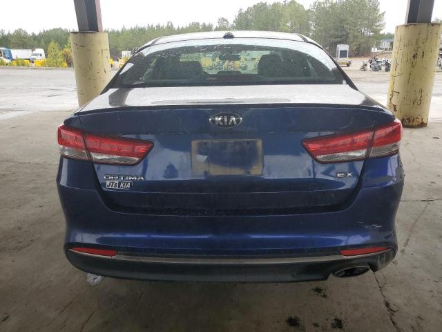 5XXGU4L3XGG094283 - 2016 KIA OPTIMA EX BLUE photo 6