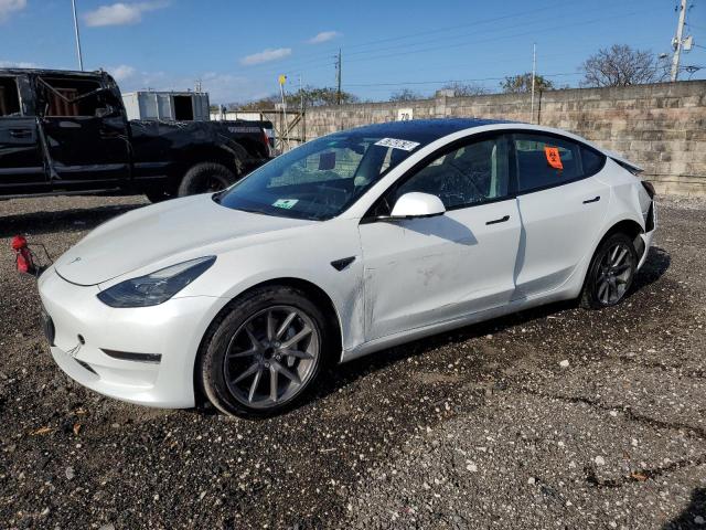 5YJ3E1EA8PF436645 - 2023 TESLA MODEL 3 WHITE photo 1