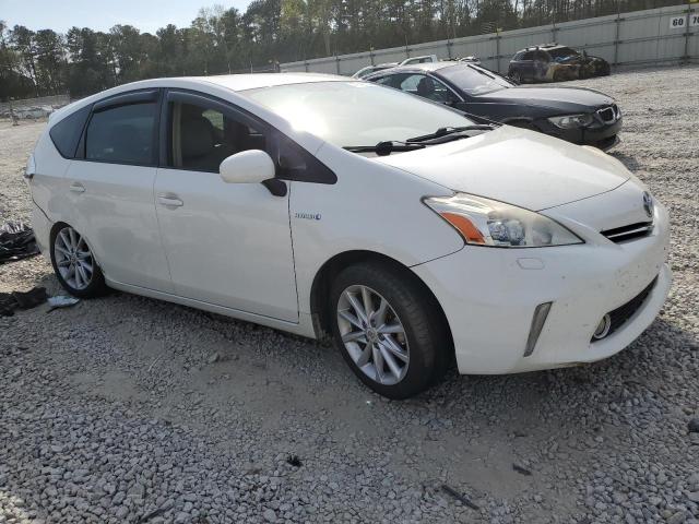 JTDZN3EU5C3099861 - 2012 TOYOTA PRIUS V WHITE photo 4