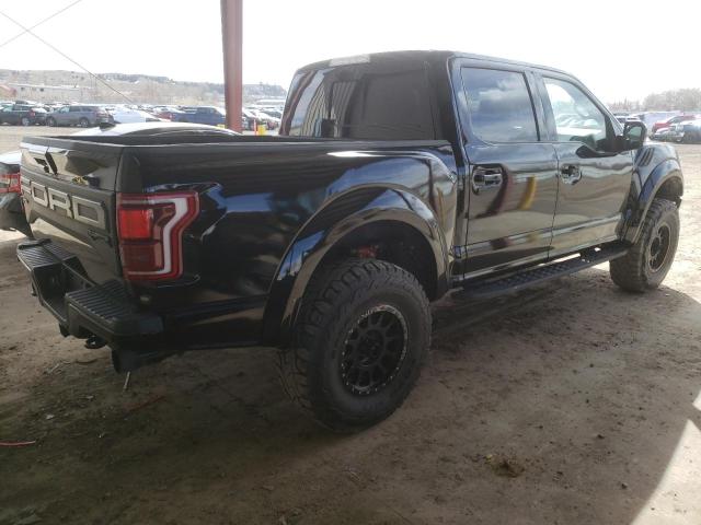 1FTFW1RG9KFB32799 - 2019 FORD F150 RAPTOR BLACK photo 3