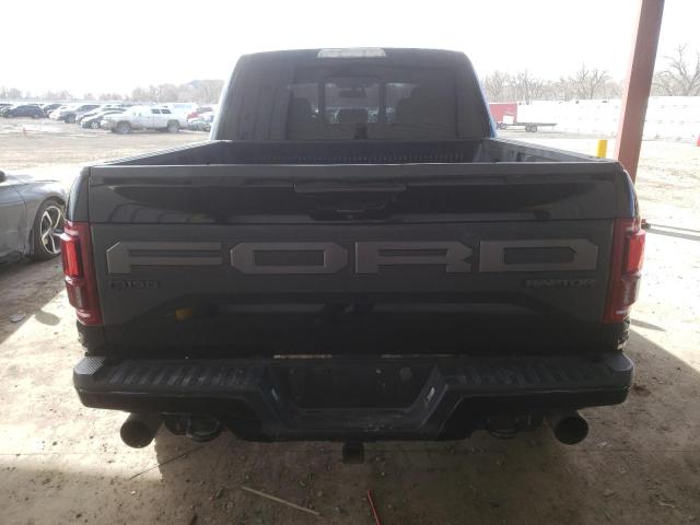 1FTFW1RG9KFB32799 - 2019 FORD F150 RAPTOR BLACK photo 6