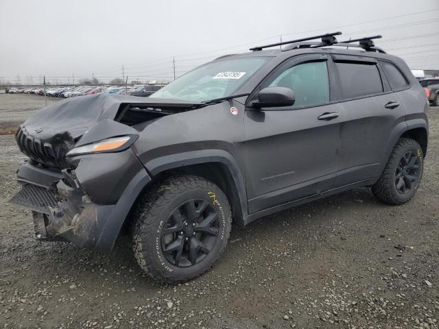 1C4PJMBS2HW651480 - 2017 JEEP CHEROKEE TRAILHAWK CHARCOAL photo 1