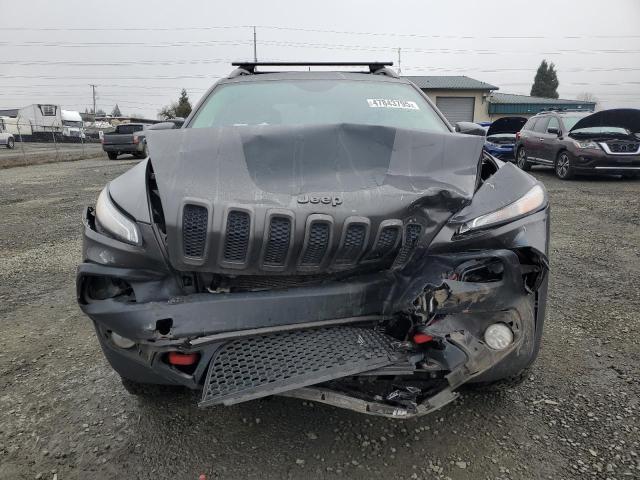 1C4PJMBS2HW651480 - 2017 JEEP CHEROKEE TRAILHAWK CHARCOAL photo 5