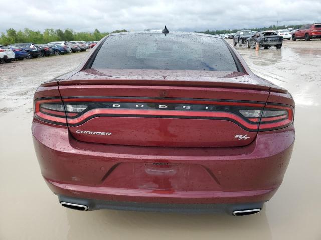 2C3CDXCT5HH660806 - 2017 DODGE CHARGER R/T RED photo 6