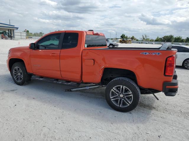 1GCHTBEN1M1156560 - 2021 CHEVROLET COLORADO ORANGE photo 2