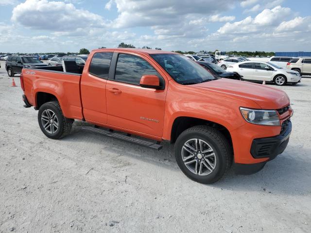 1GCHTBEN1M1156560 - 2021 CHEVROLET COLORADO ORANGE photo 4