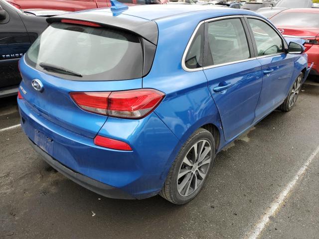 KMHH35LE3JU068085 - 2018 HYUNDAI ELANTRA GT BLUE photo 3