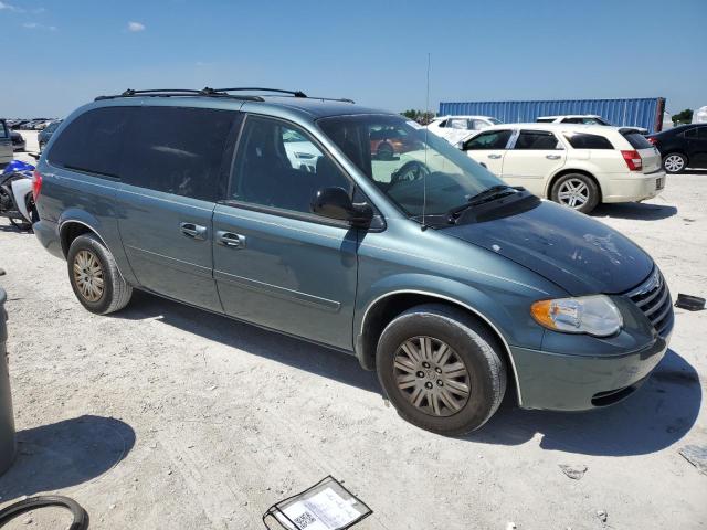 2C4GP44R45R489168 - 2005 CHRYSLER TOWN & COU LX BLUE photo 4