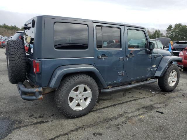 1J8GA59177L219902 - 2007 JEEP WRANGLER SAHARA BLUE photo 3