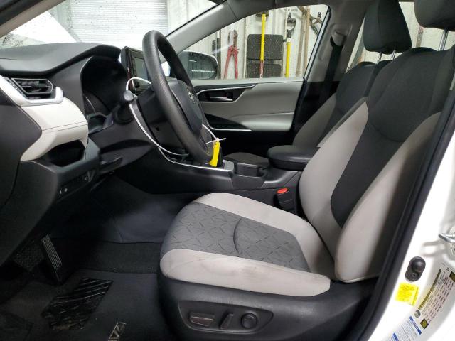 4T3RWRFV1NU057985 - 2022 TOYOTA RAV4 XLE WHITE photo 7