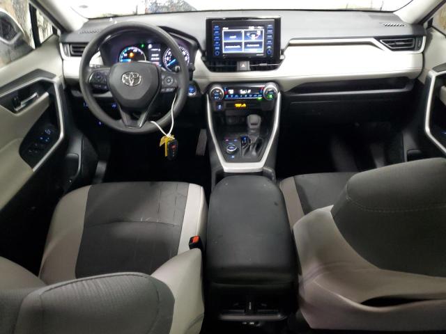 4T3RWRFV1NU057985 - 2022 TOYOTA RAV4 XLE WHITE photo 8