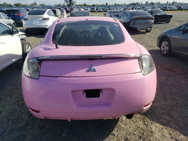 4A3AK24F66E046515 - 2006 MITSUBISHI ECLIPSE GS PINK photo 6