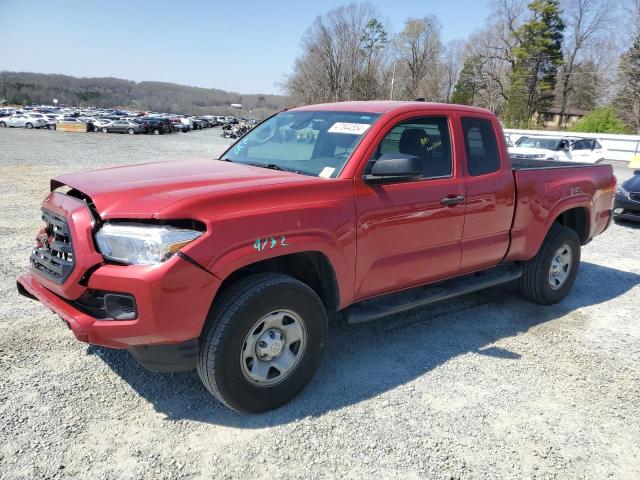 5TFRX5GN9KX139460 - 2019 TOYOTA TACOMA ACCESS CAB RED photo 1