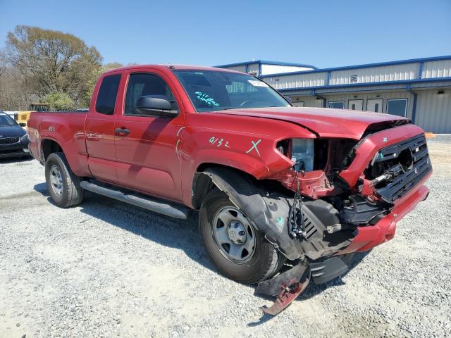 5TFRX5GN9KX139460 - 2019 TOYOTA TACOMA ACCESS CAB RED photo 4