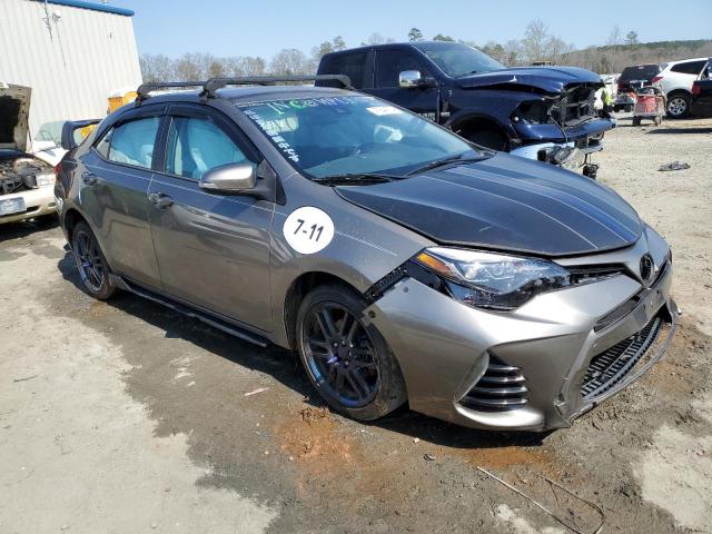 5YFBURHE0HP677620 - 2017 TOYOTA COROLLA L GRAY photo 4