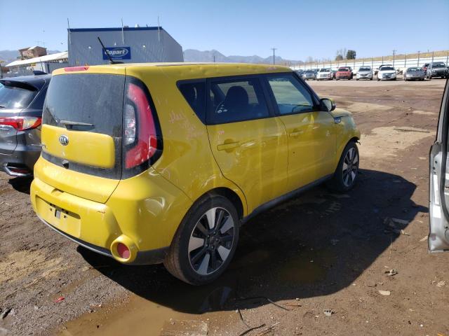 KNDJX3A56F7131820 - 2015 KIA SOUL ! YELLOW photo 3