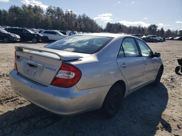 4T1BE32K02U614712 - 2002 TOYOTA CAMRY LE SILVER photo 3